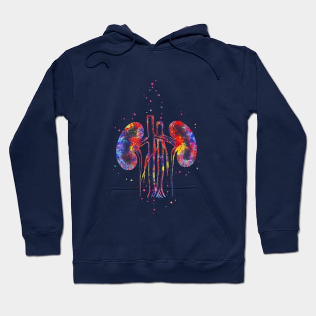 Kidney Hoodie by RosaliArt